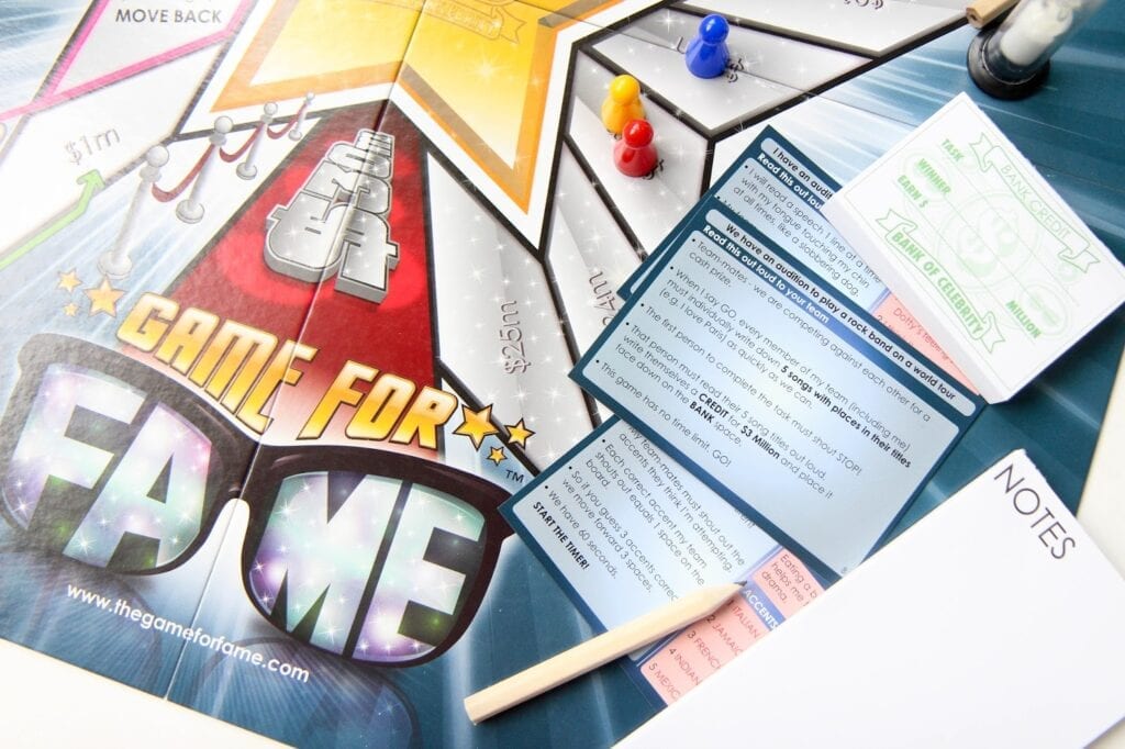 Game for Fame Board Game Review