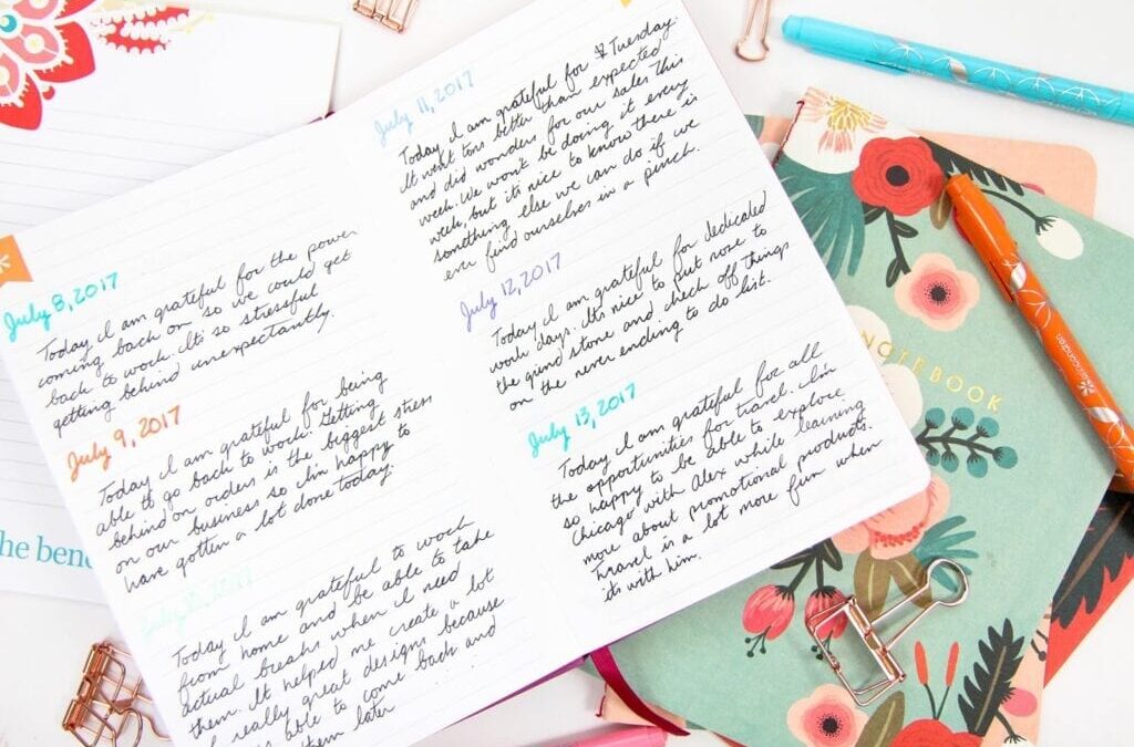 Gratitude Journals and Why It’s Taken Me So Long to Have One