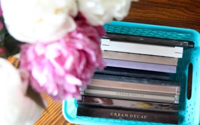 Storing and Organizing Makeup Palettes